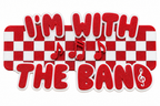 I'm With The Band (Red+White) Statement Charm