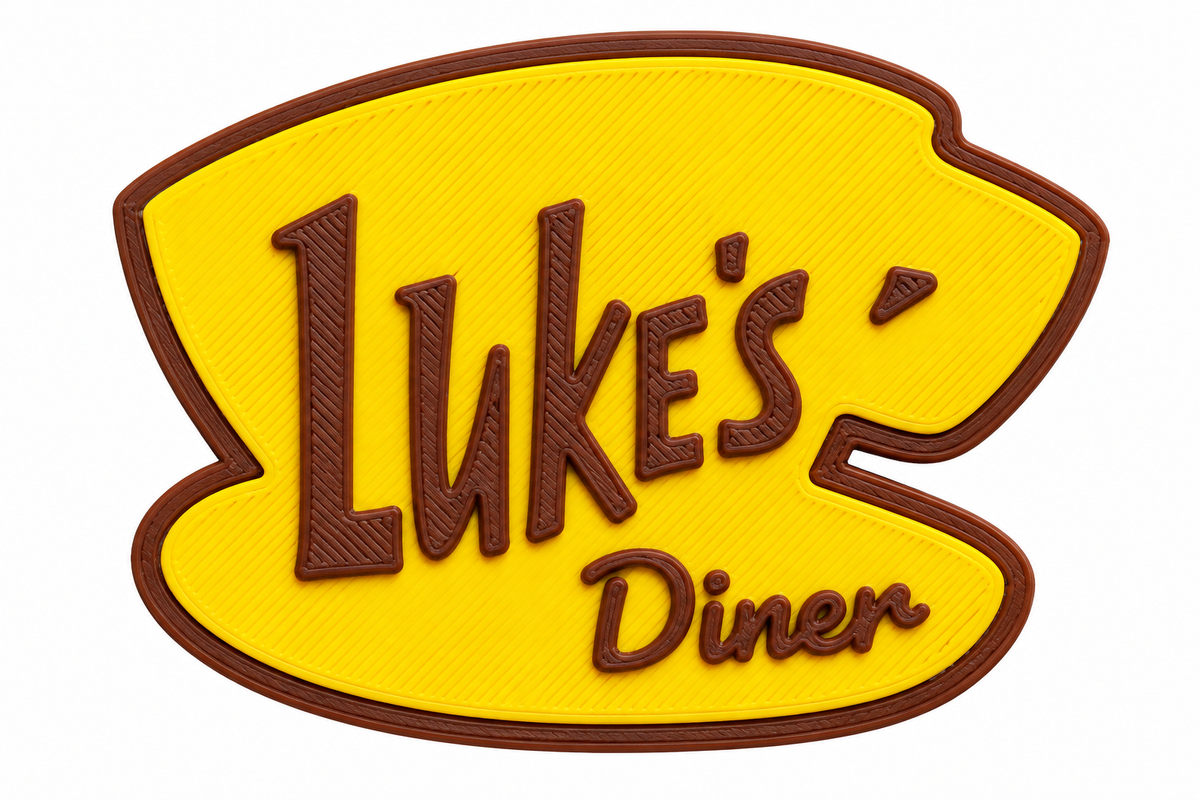 The Luke's Diner Statement Charm