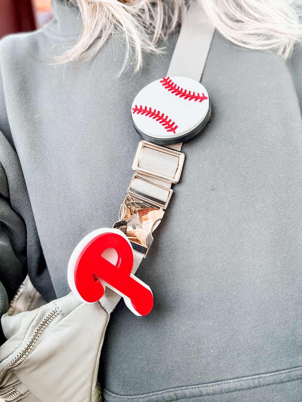 The Baseball Statement Charm