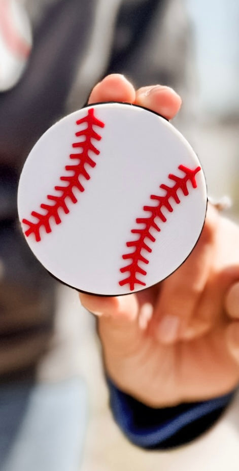 The Baseball Statement Charm