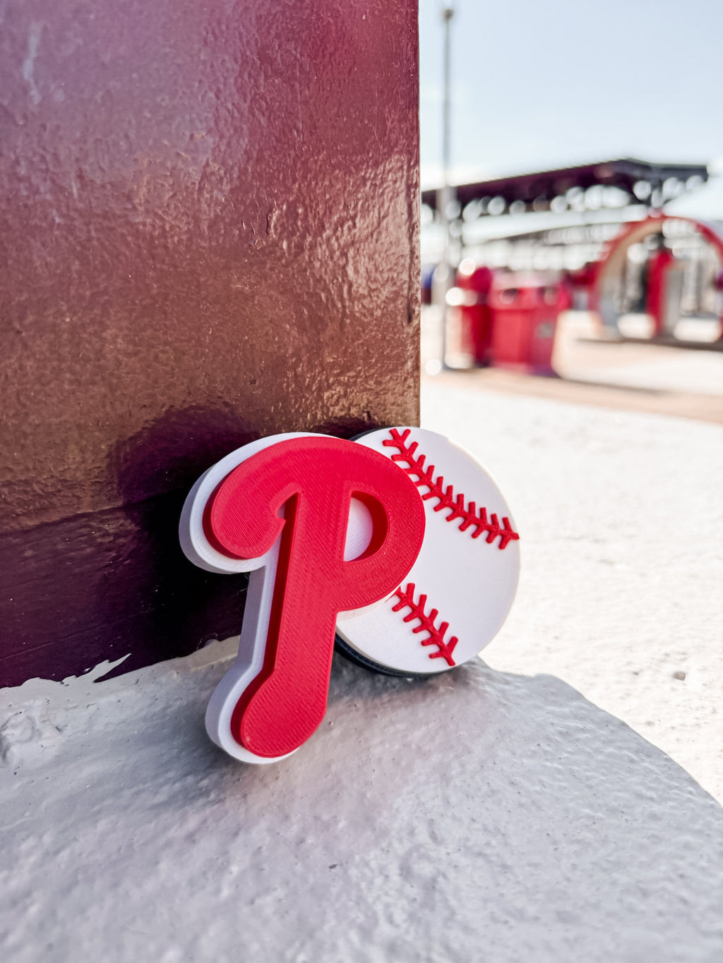 The Baseball Statement Charm
