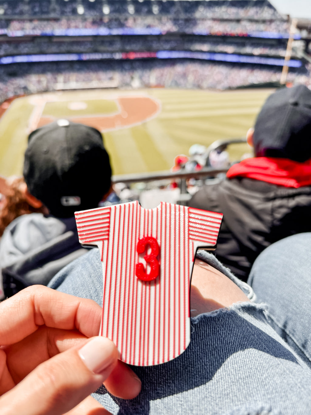 The Jersey Statement Charm