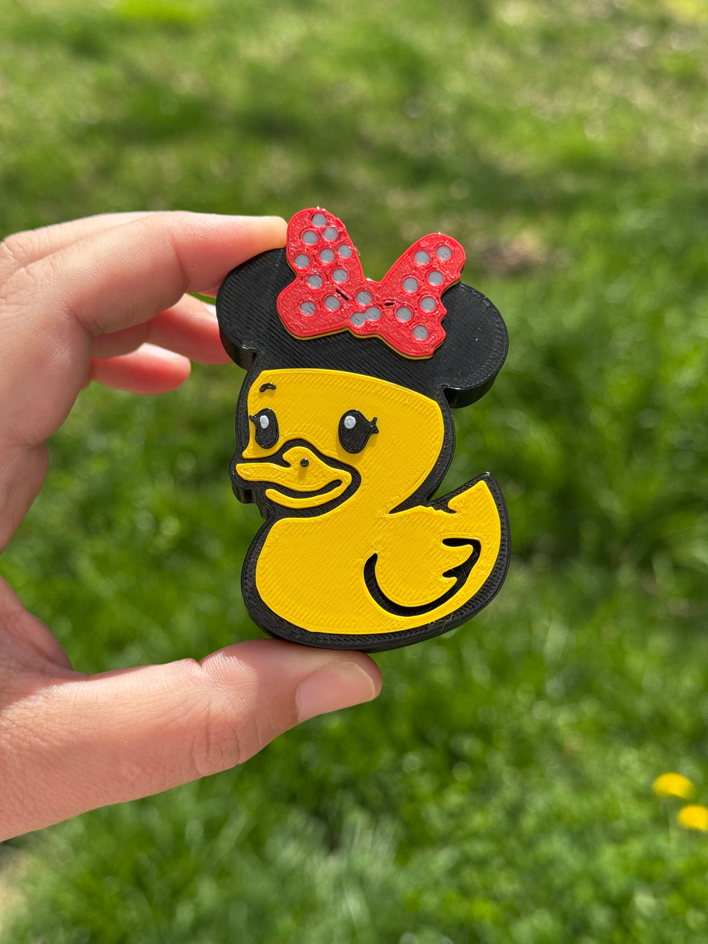 Mini Duck Statement Charm