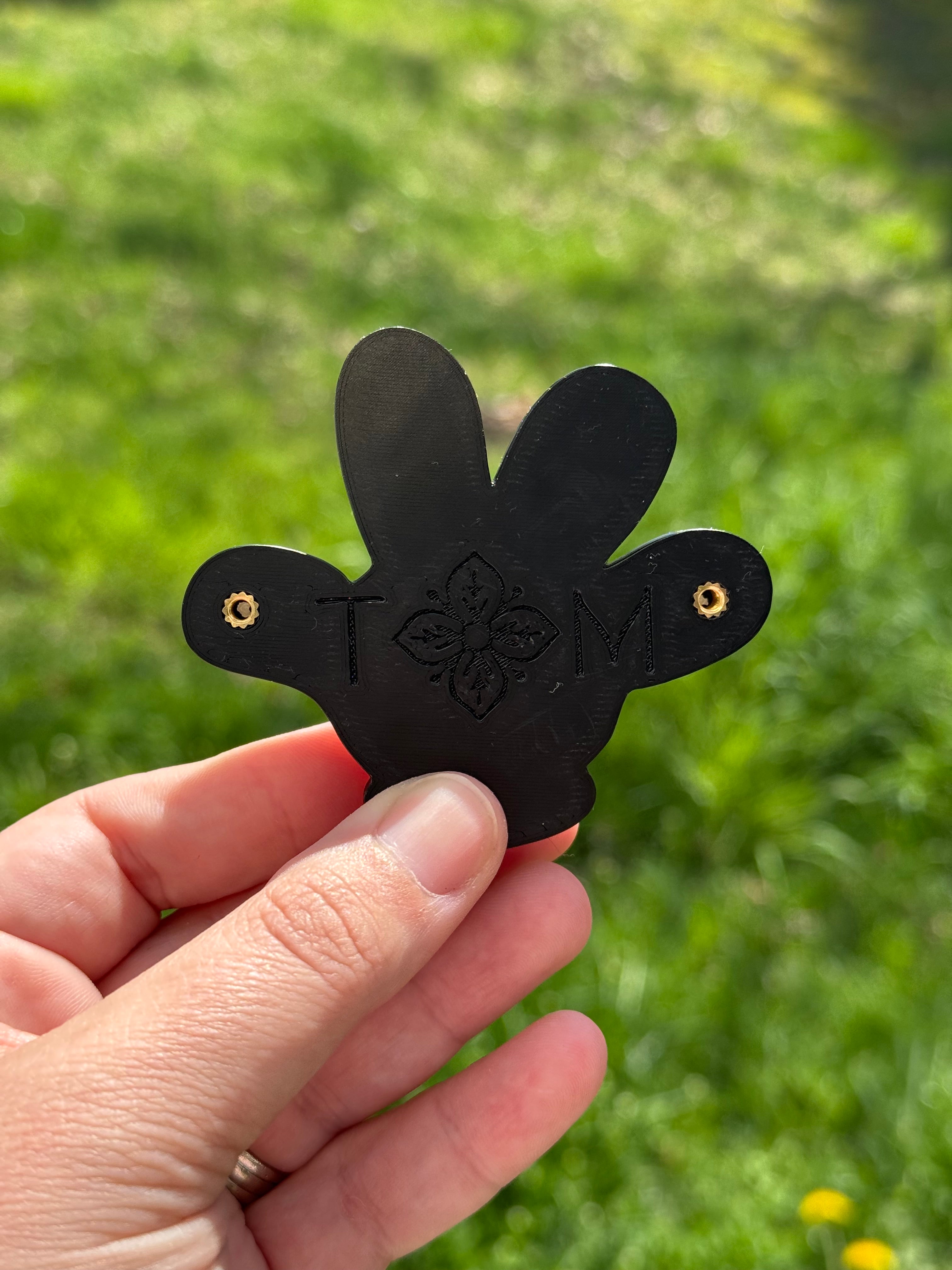 The Glove Statement Charm