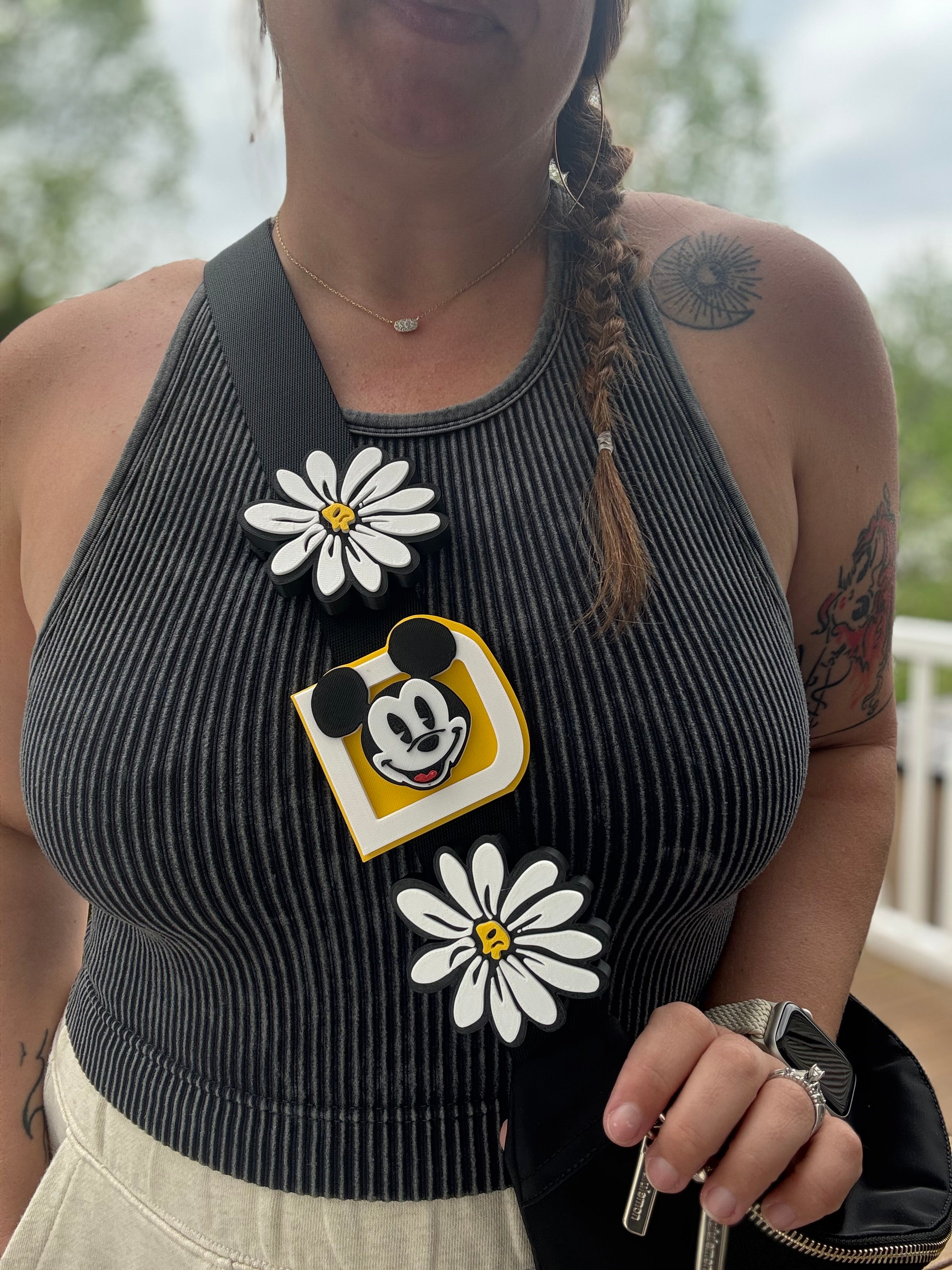 Flower Statement Charm