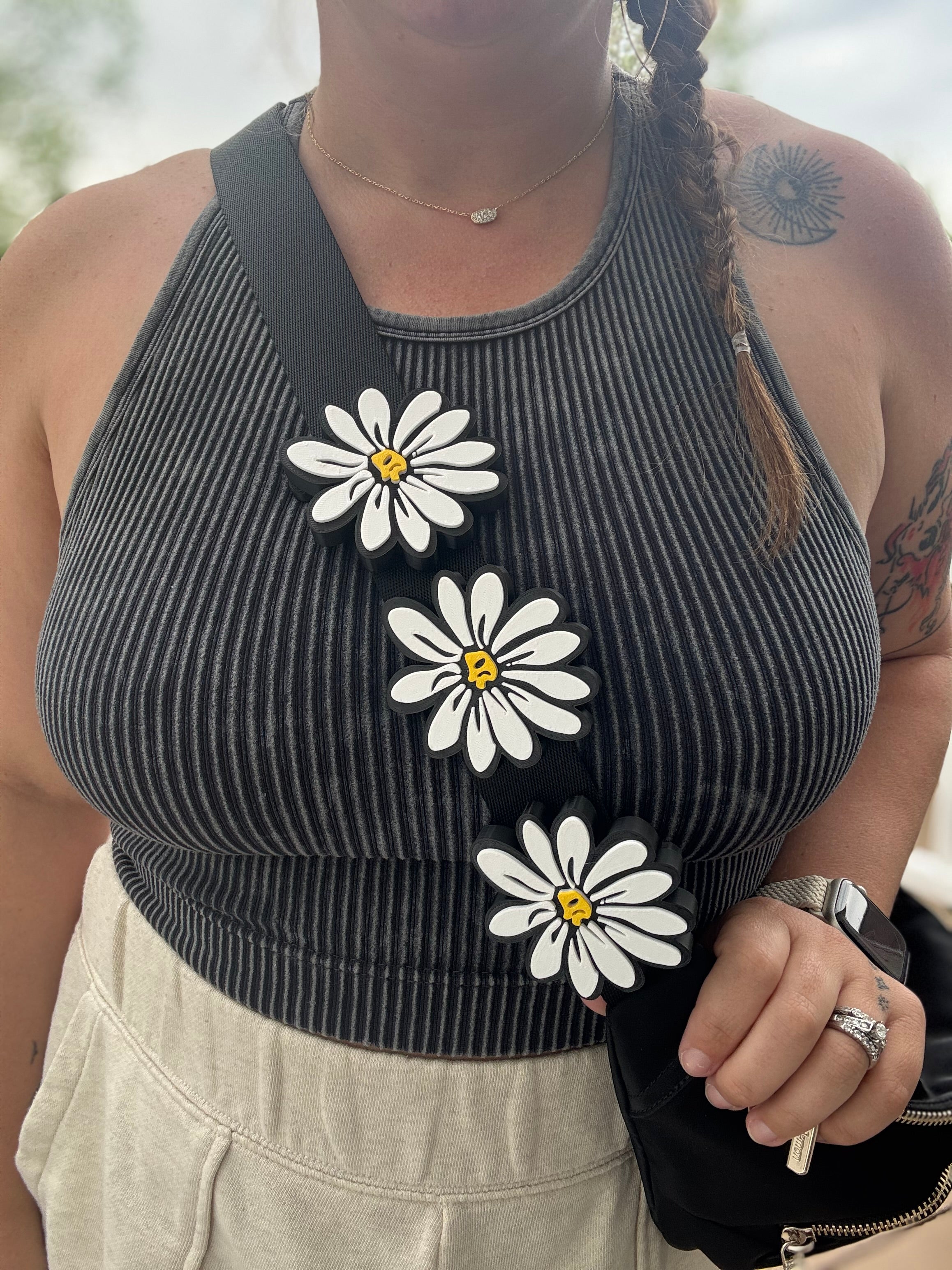 Flowers Ready-To-Wear Statement Charm Set
