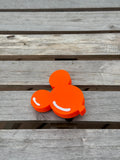 Orange Mouse Balloon Statement Charm
