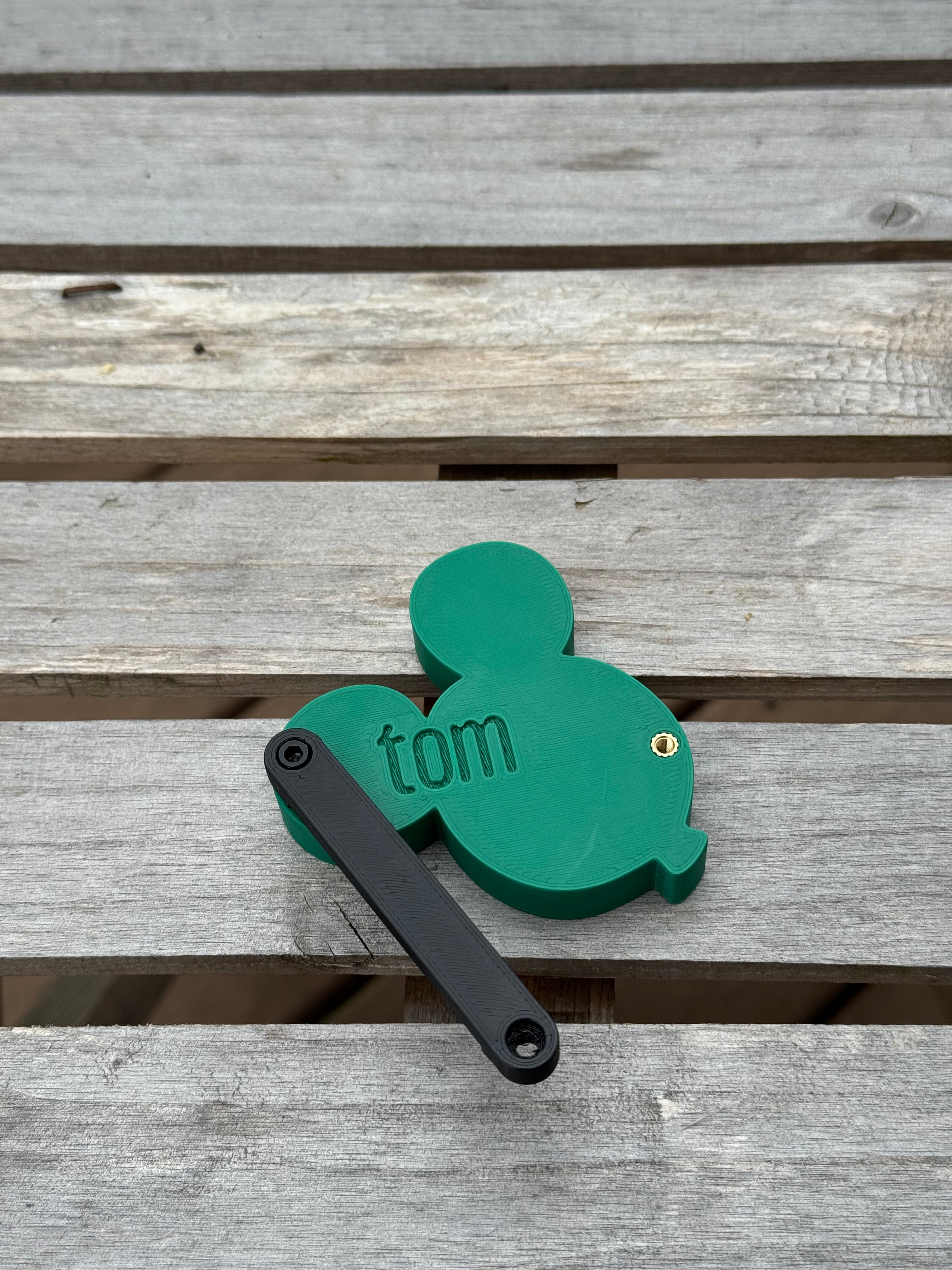 Green Mouse Balloon StatementCharm