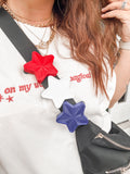 Blue Star Statement Charm