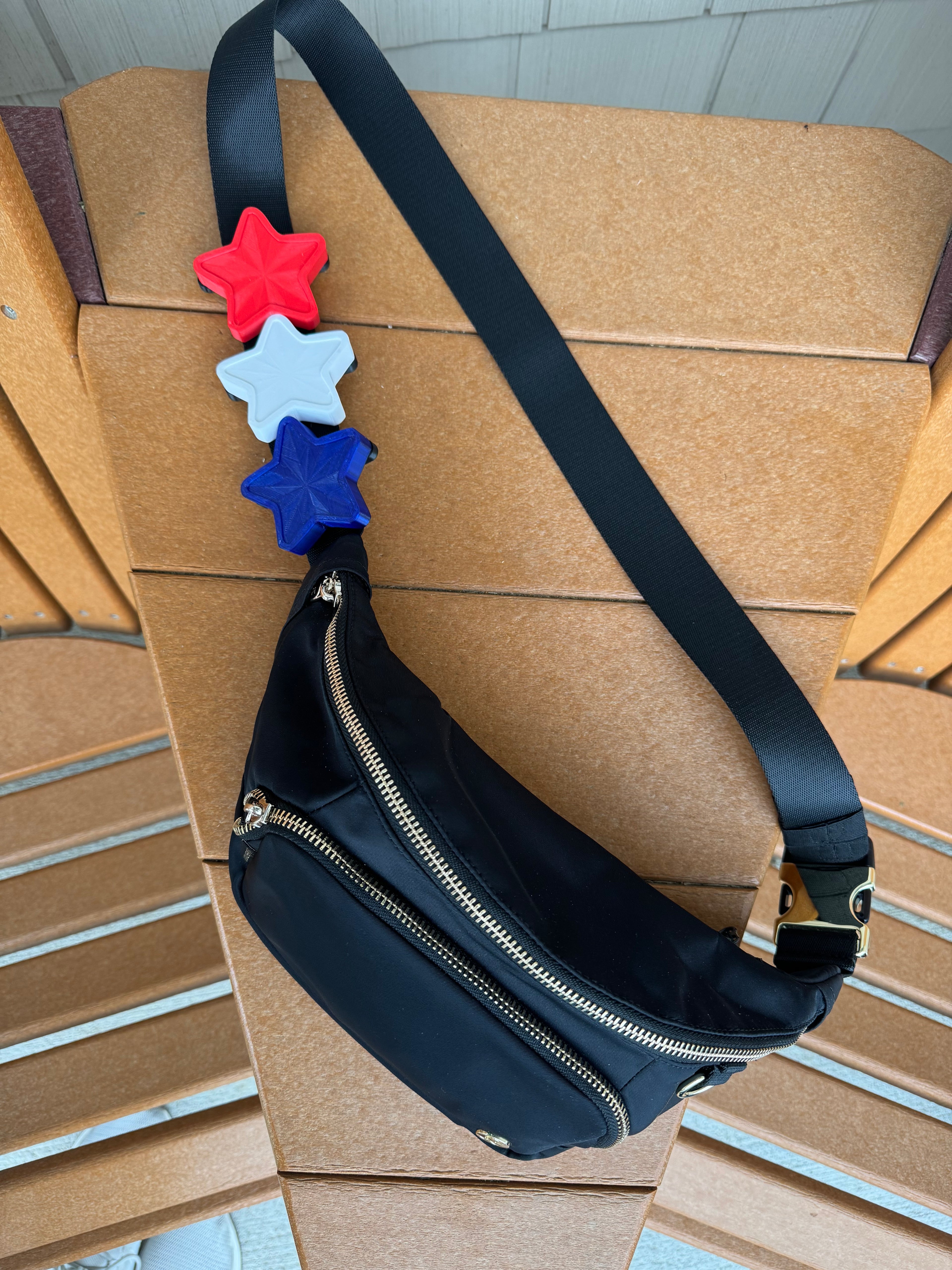 Blue Star Statement Charm