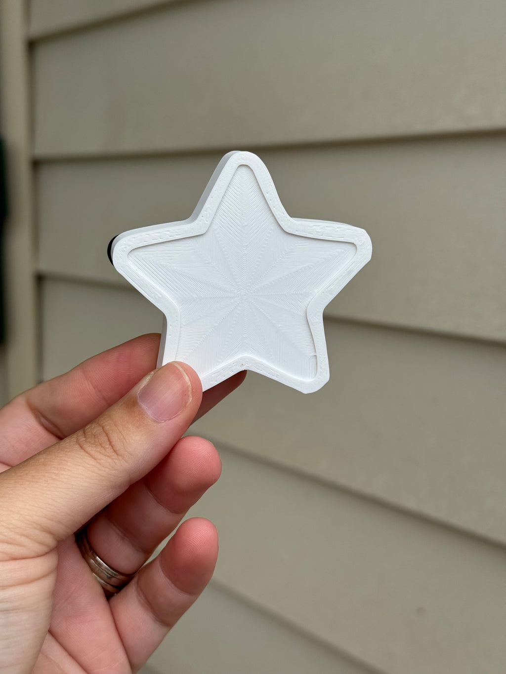 White Star Statement Charm
