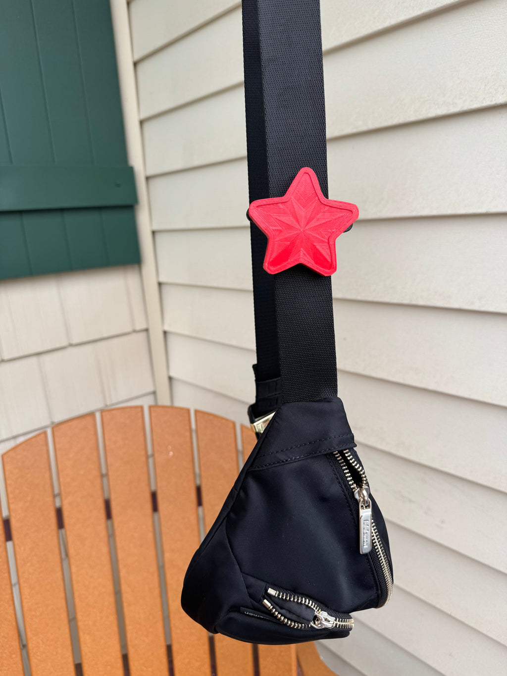 Red Star Statement Charm