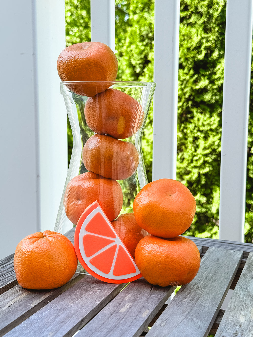Orange Statement Charm