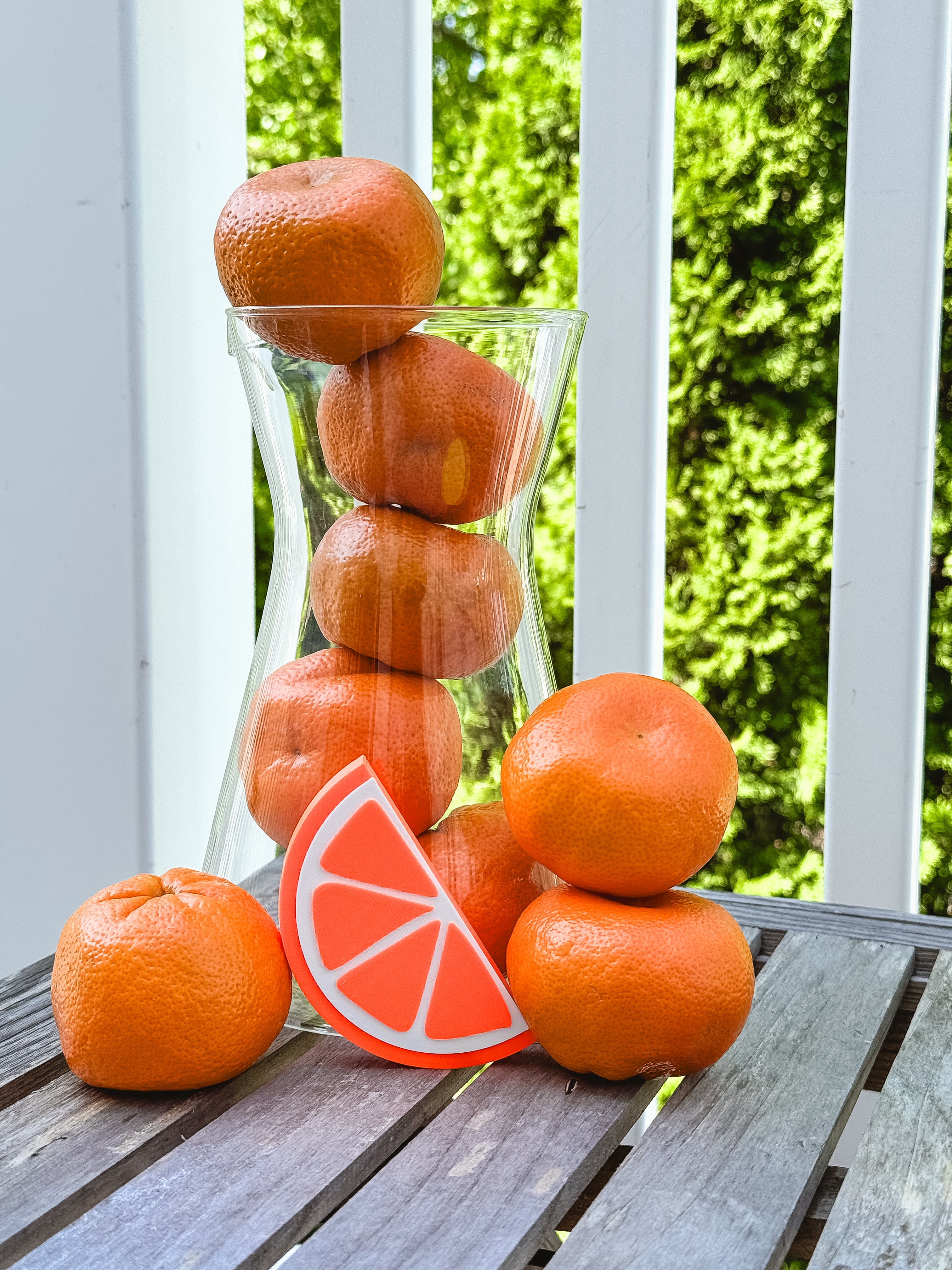Orange Statement Charm