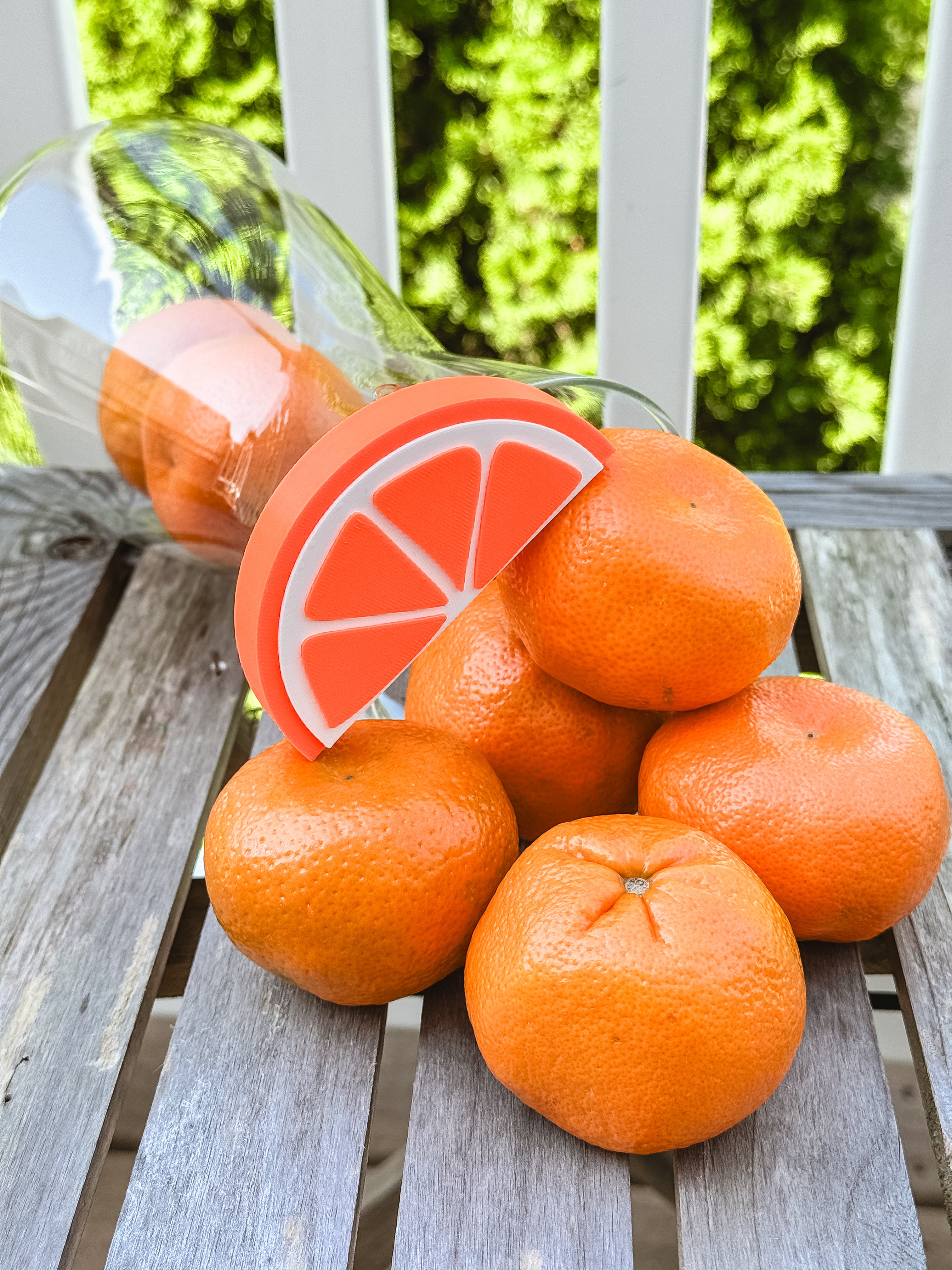 Orange Statement Charm
