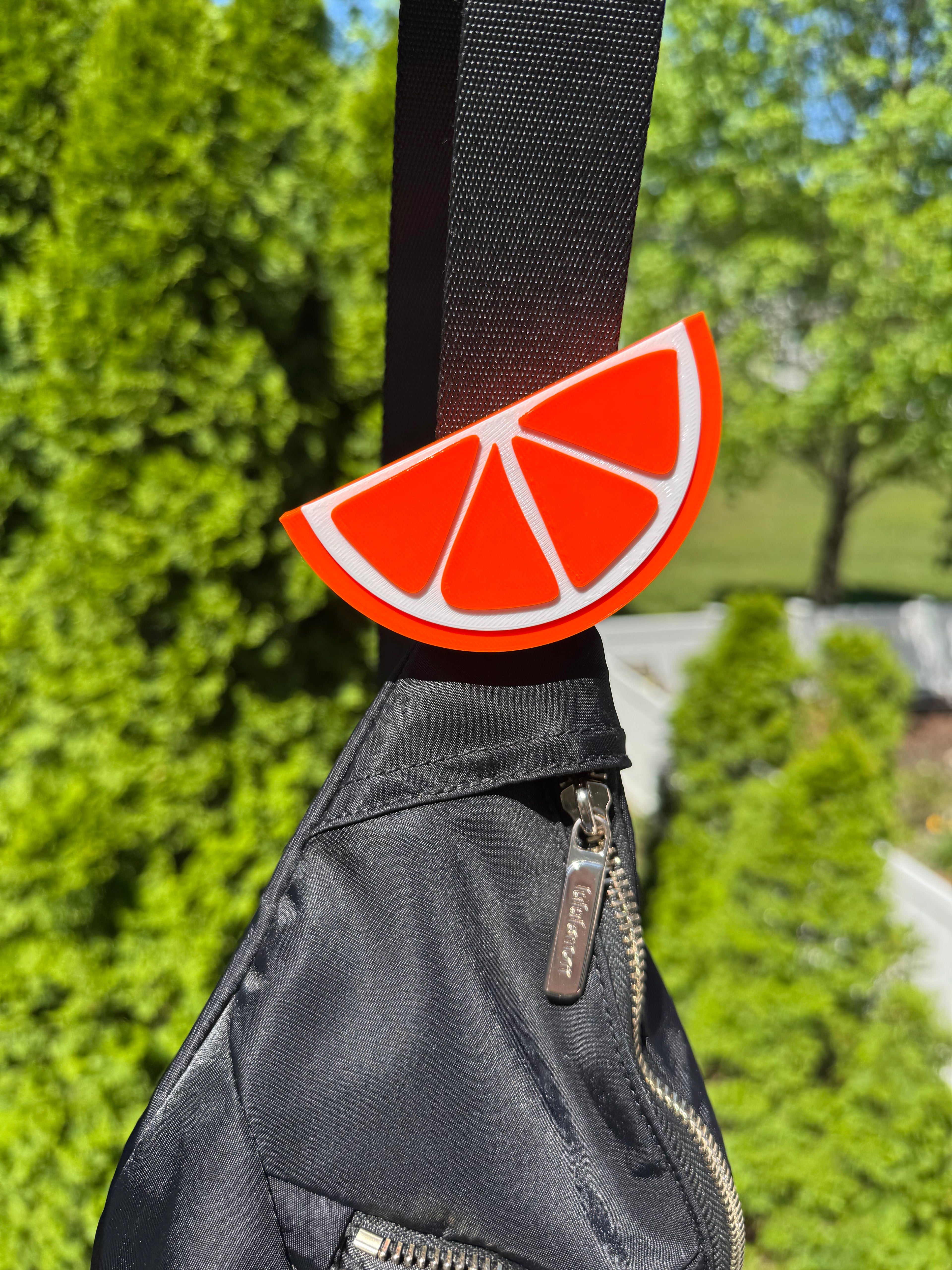 Orange Statement Charm