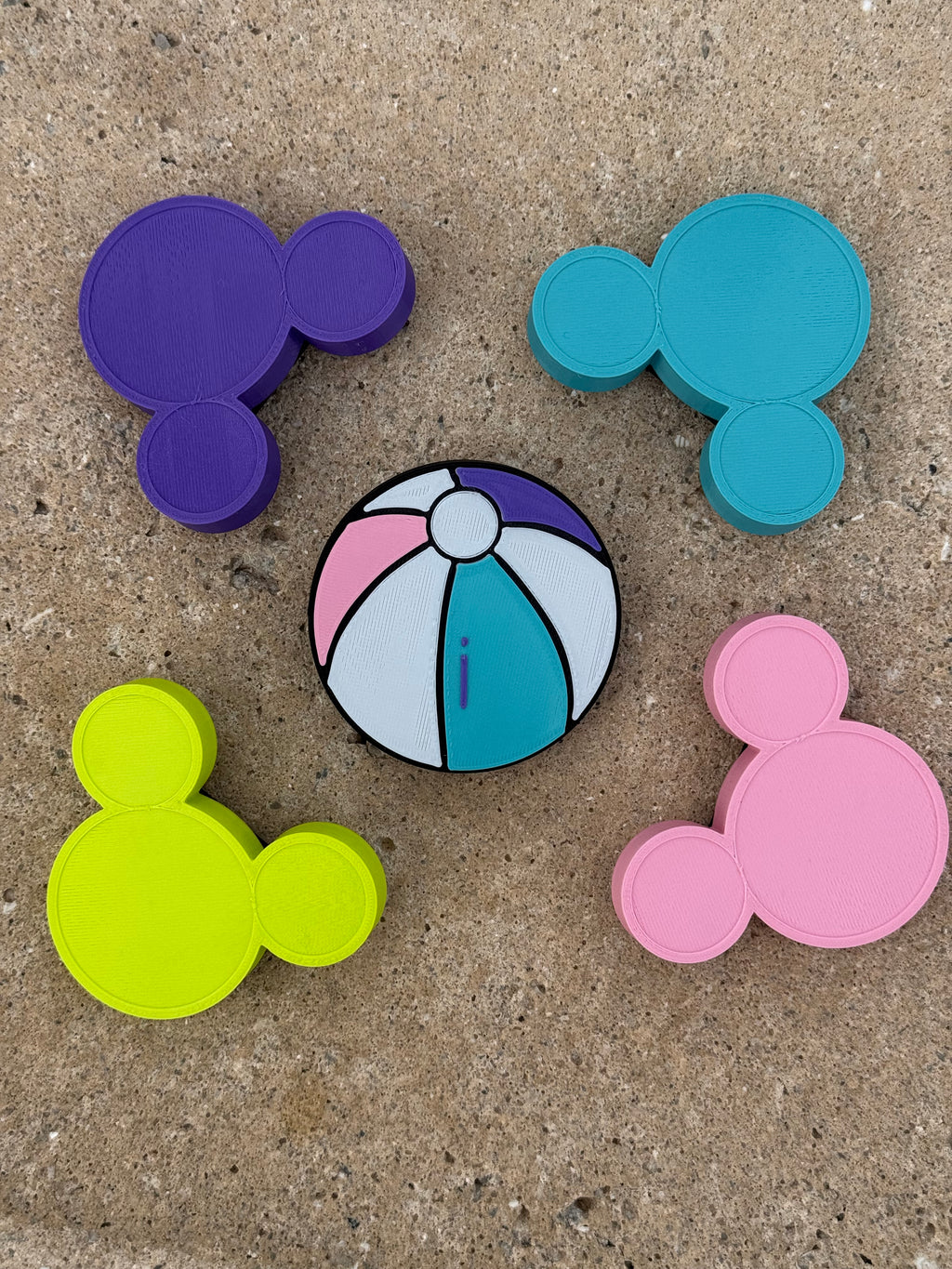 Beach Ball Statement Charm