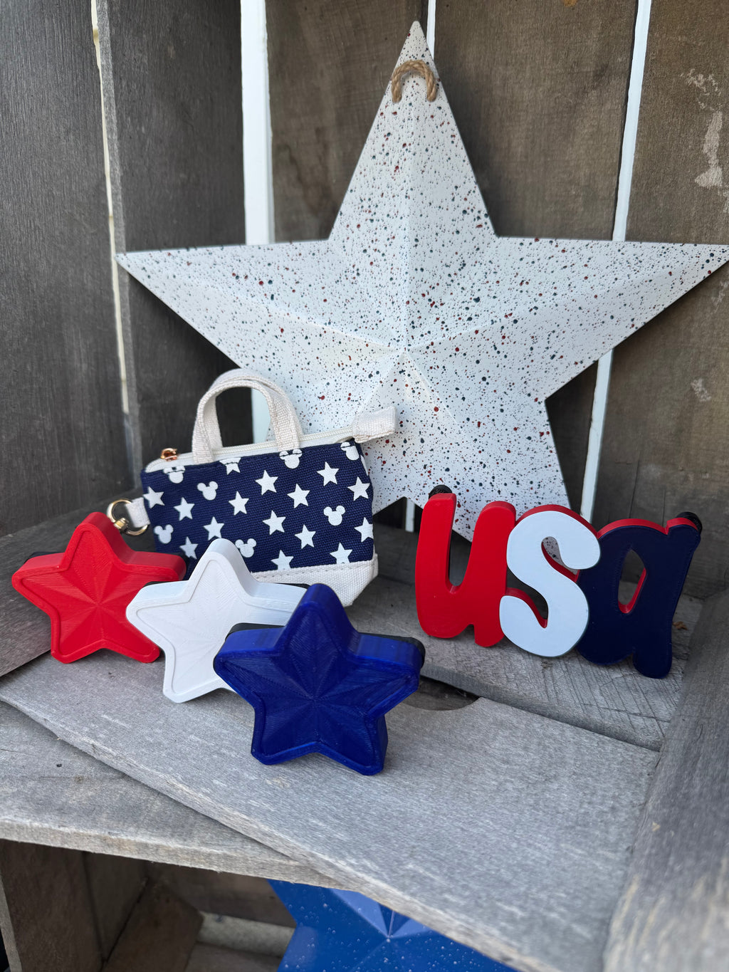 USA Statement Charm