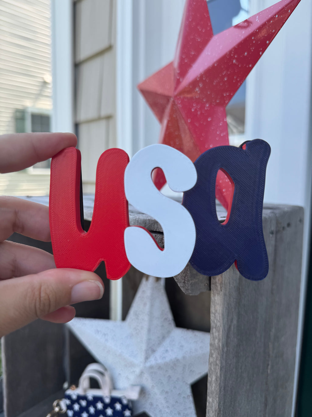 USA Statement Charm