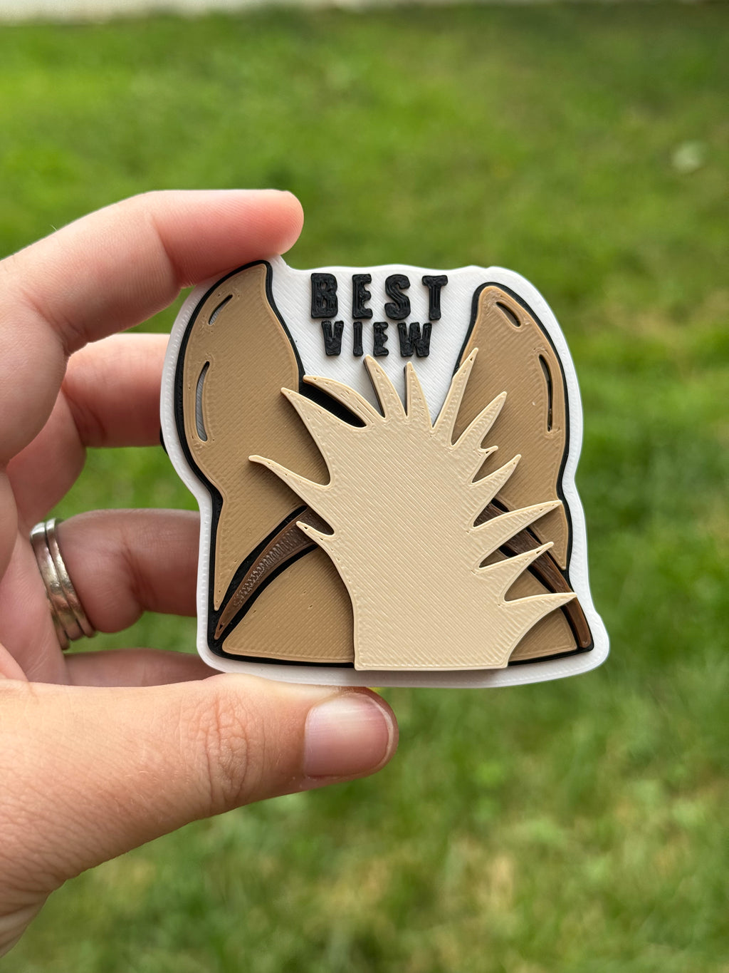Best View Statement Charm