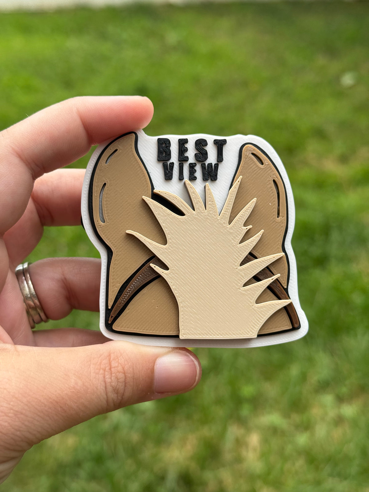 Best View Statement Charm