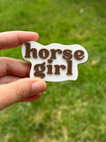 Horse Girl Statement Charm