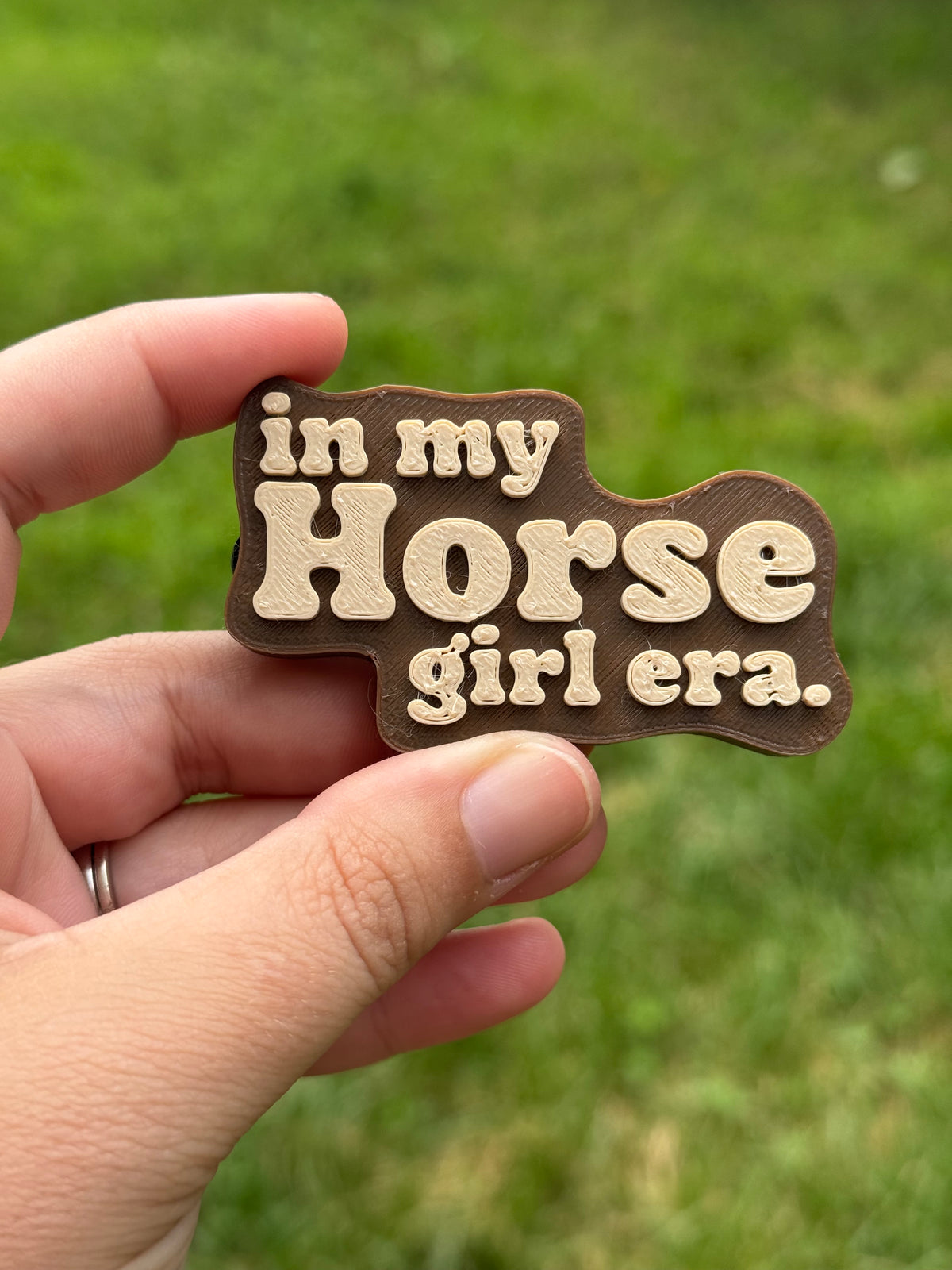 Horse Girl Era. Statement Charm