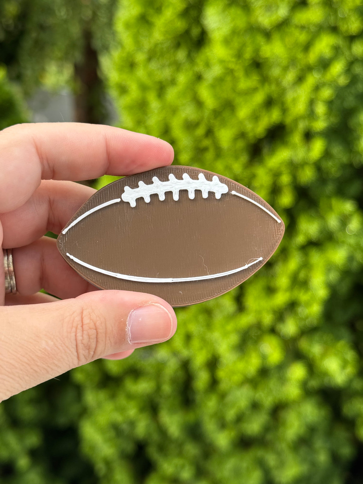 Football Statement Charm