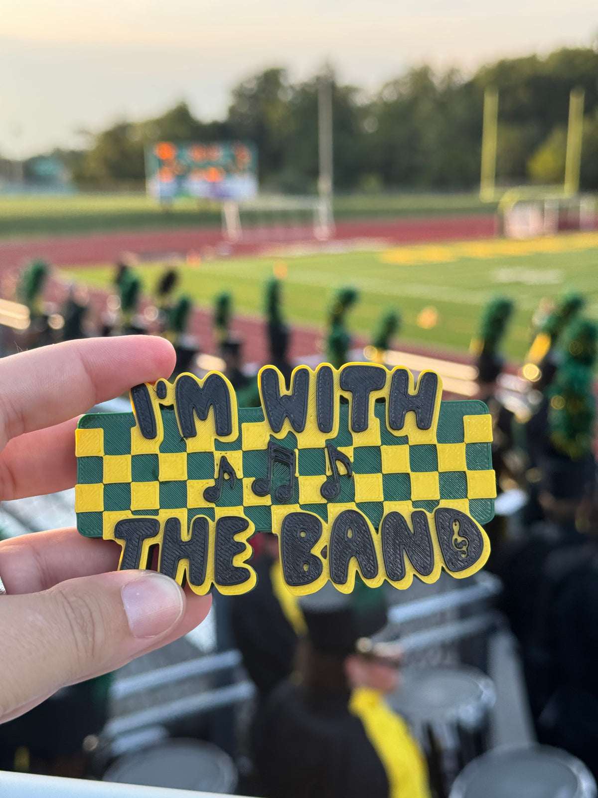 I'm With The Band Statement Charm
