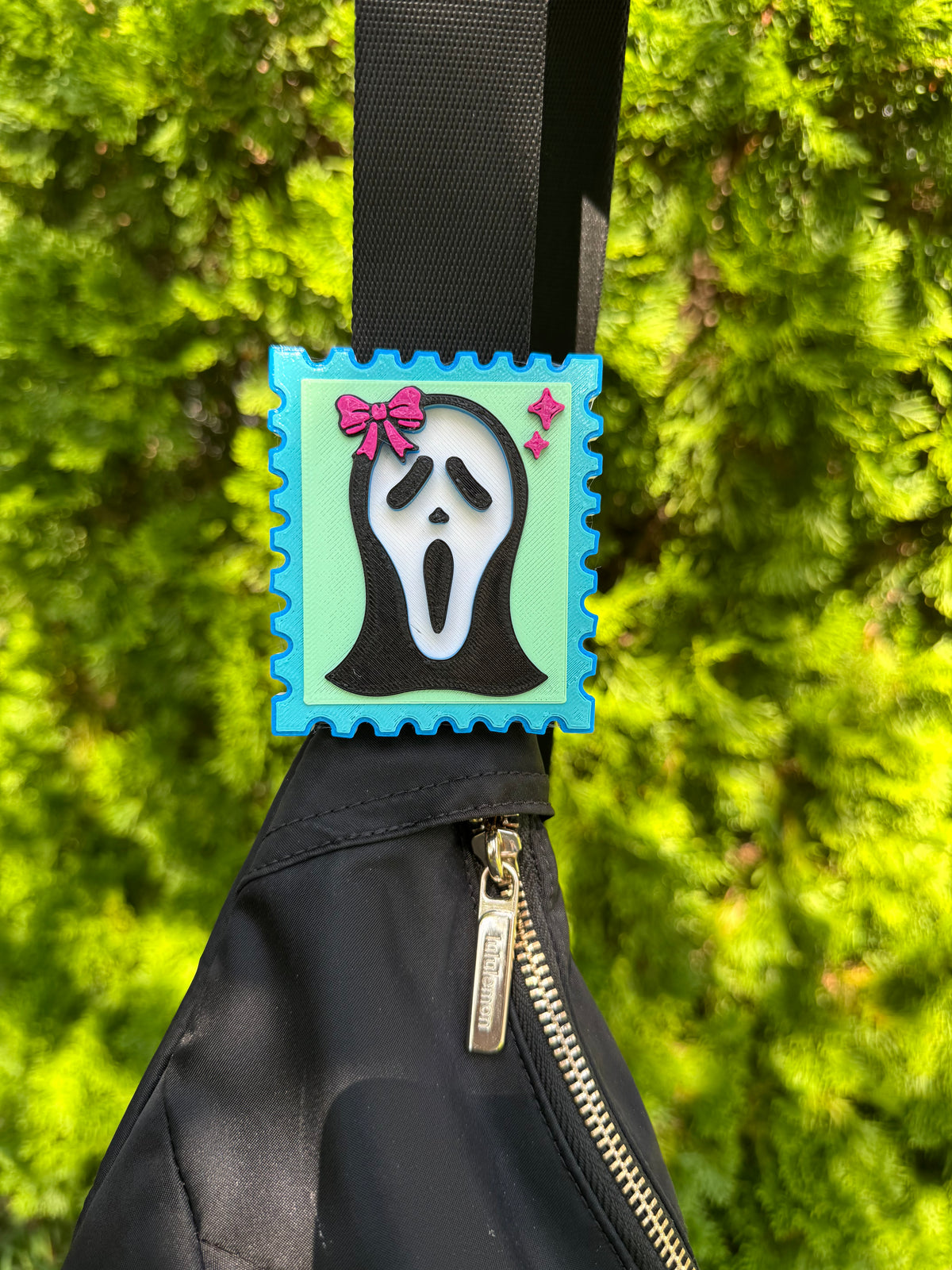 Ghost Face Statement Charm