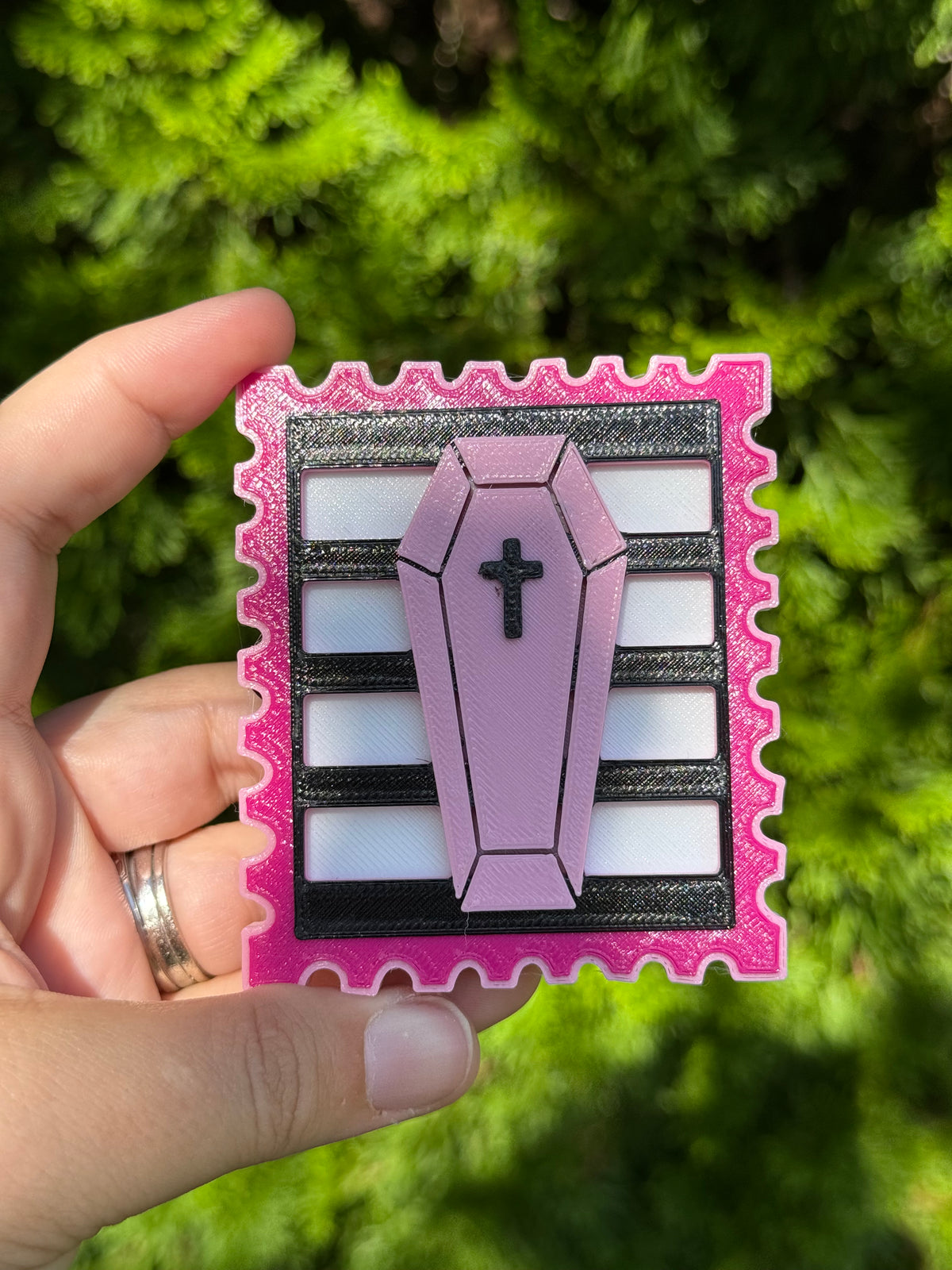 Coffin Statement Charm