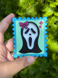 Ghost Face Statement Charm