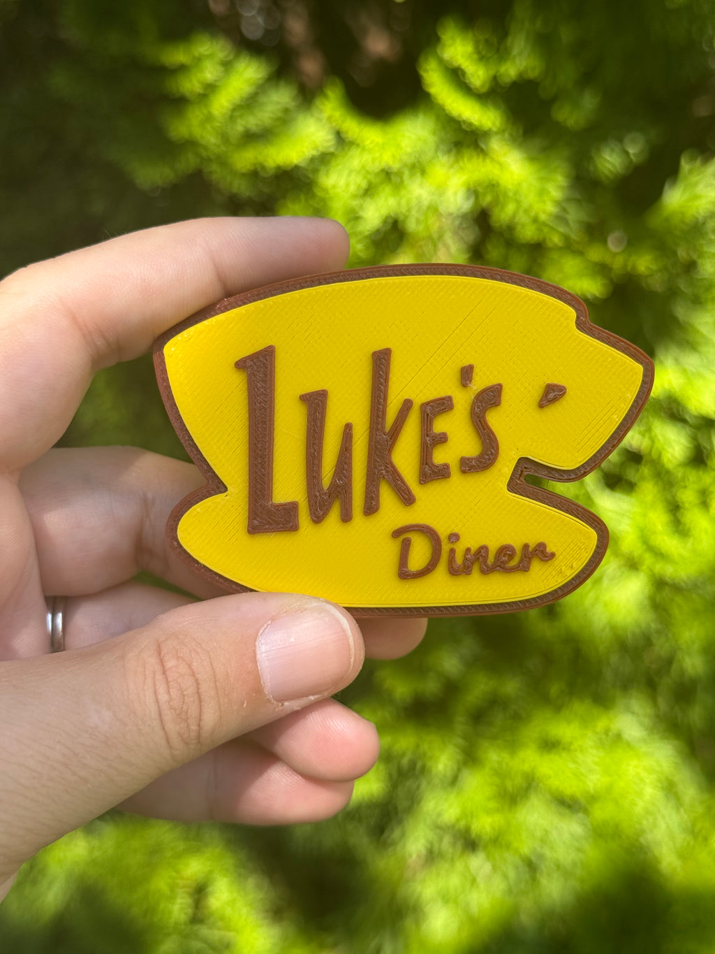 The Luke's Diner Statement Charm