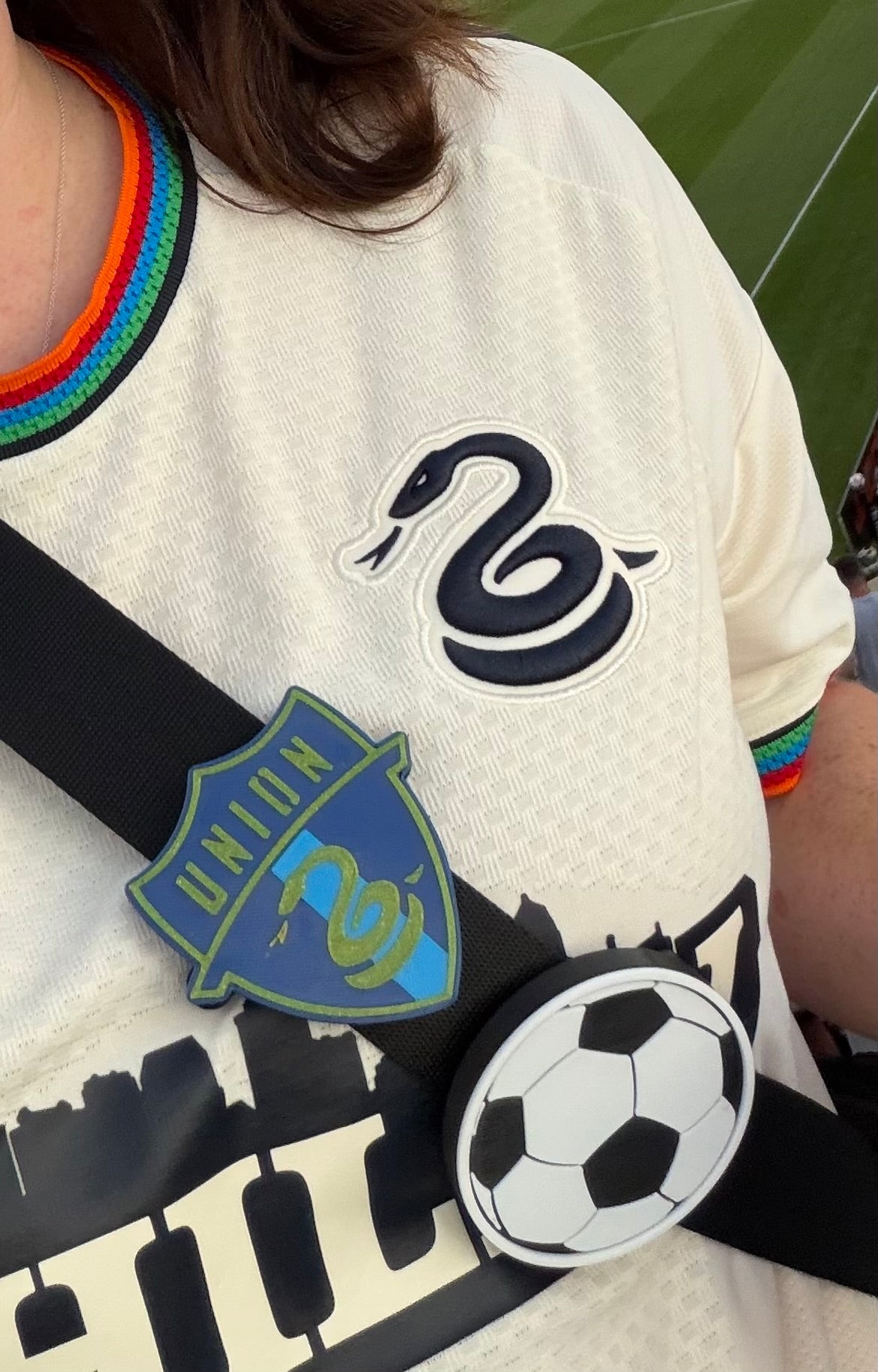 Soccer Ball Statement Charm